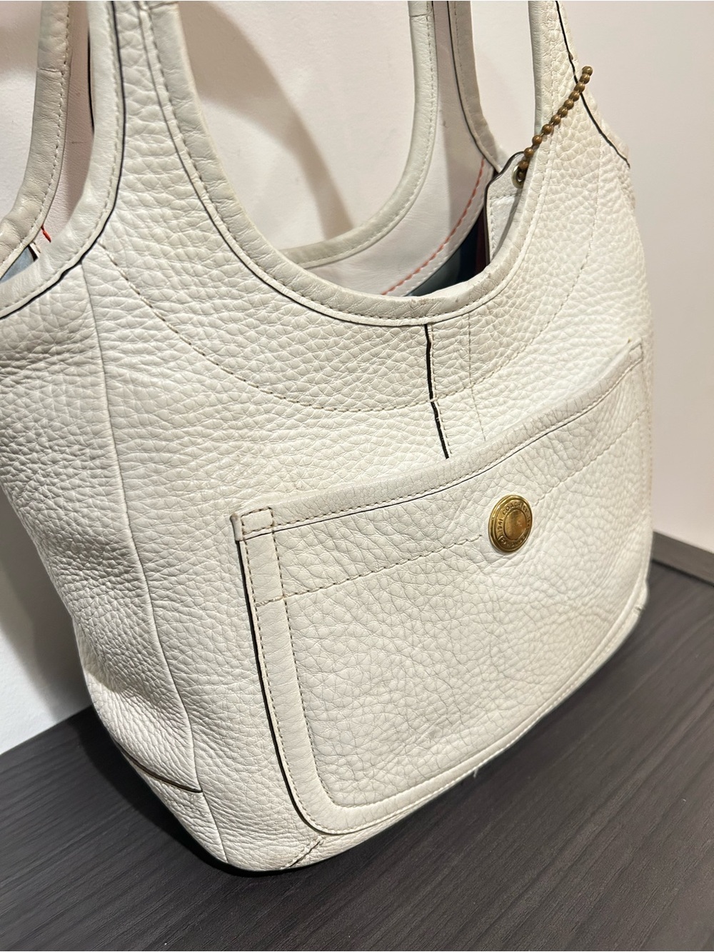 Coach Ergo Legacy shoulder bag crafted from pebbled leather. GUC - Picture 14 of 15
